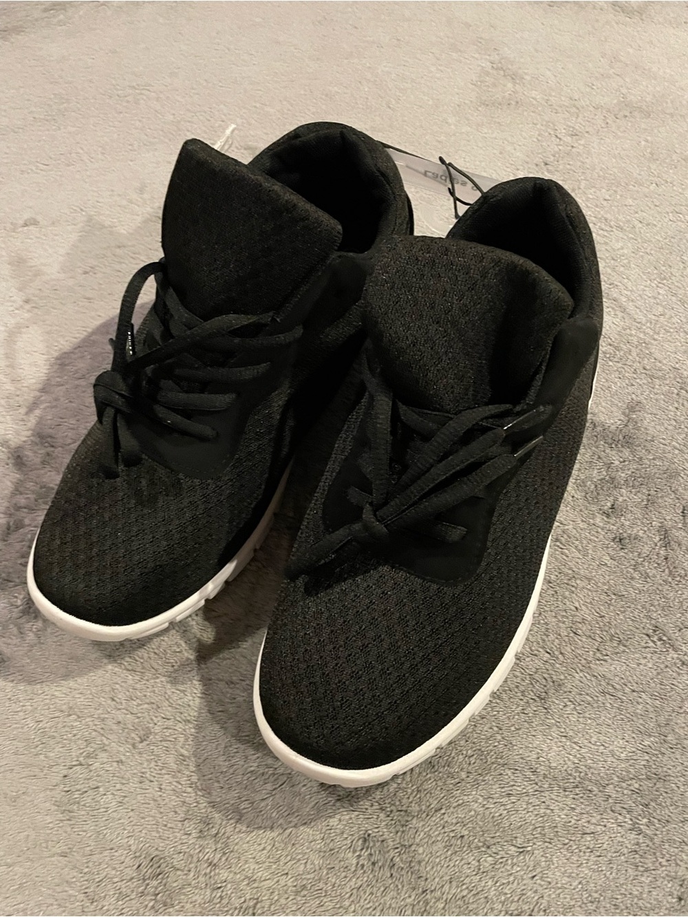 Bobbie Brooks Fabric Tennis Shoes Women’s Size 9 Black